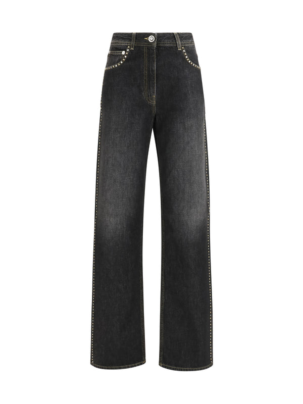 Versace 100% Cotton jeans in black