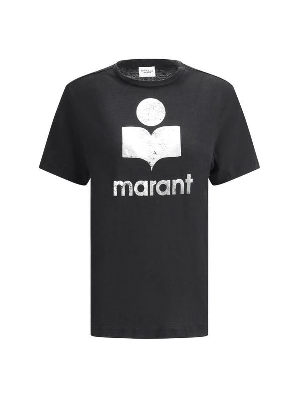 Marant Etoile 100% Linen t-shirt in black