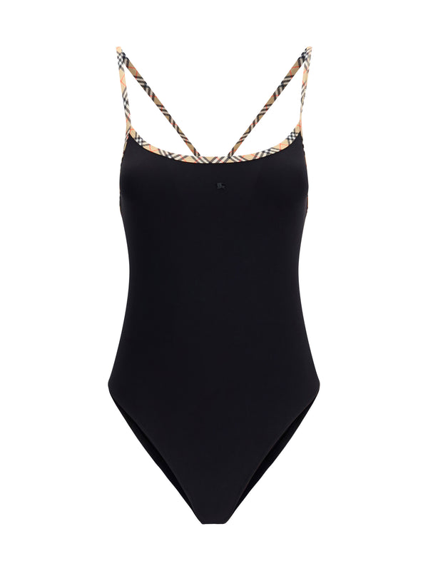 Burberry 90% Polyamide swimsuit in black