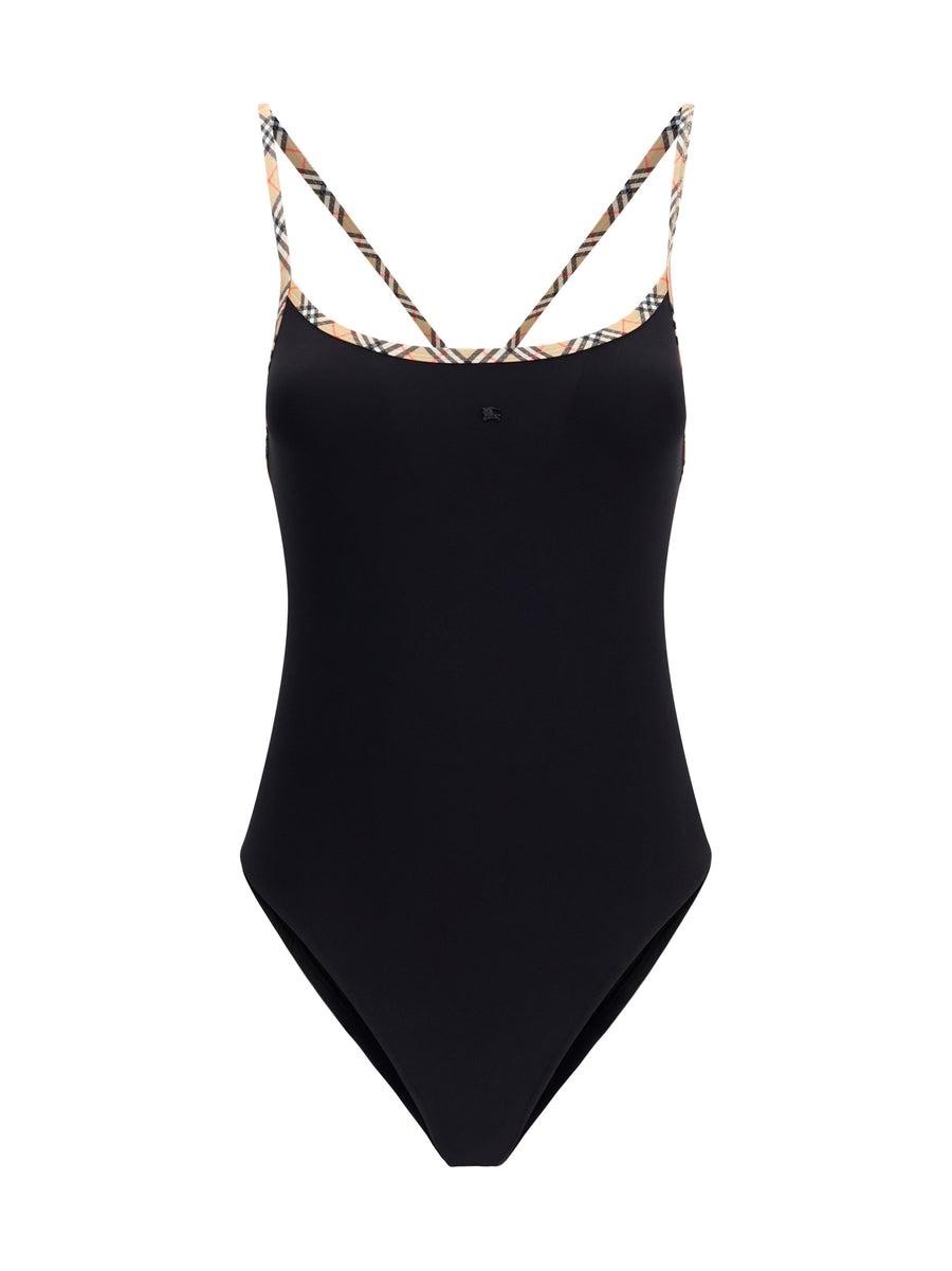 Burberry 90% Polyamide swimsuit in black