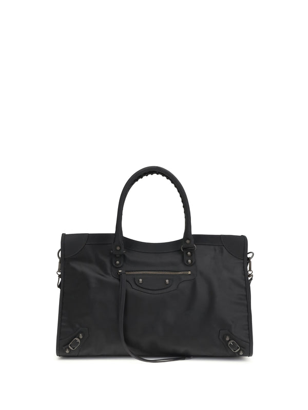Le City Grande Handbag Black Polyamide; Polyester Handbags