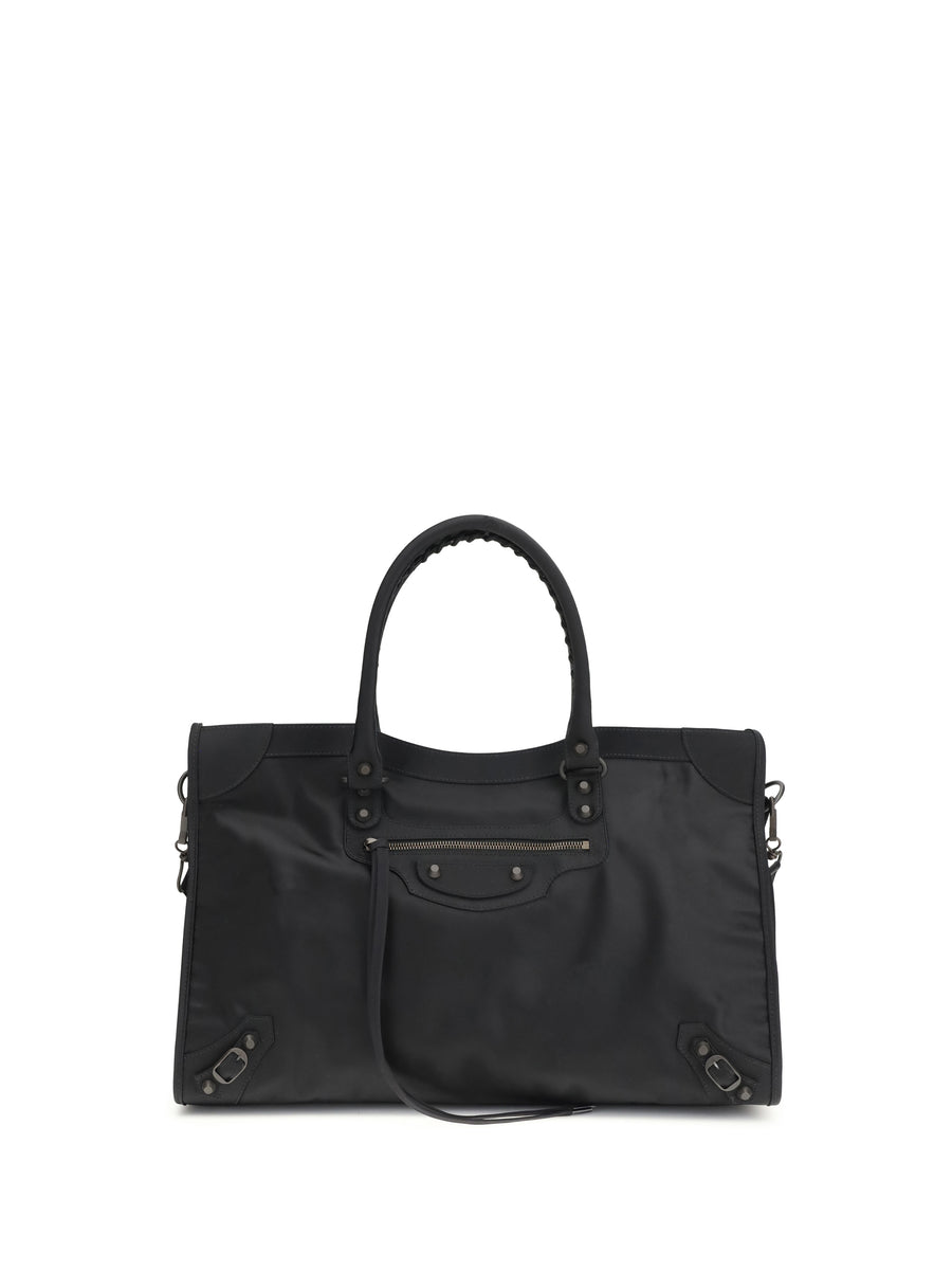 Le City Grande Handbag Black Polyamide; Polyester Handbags