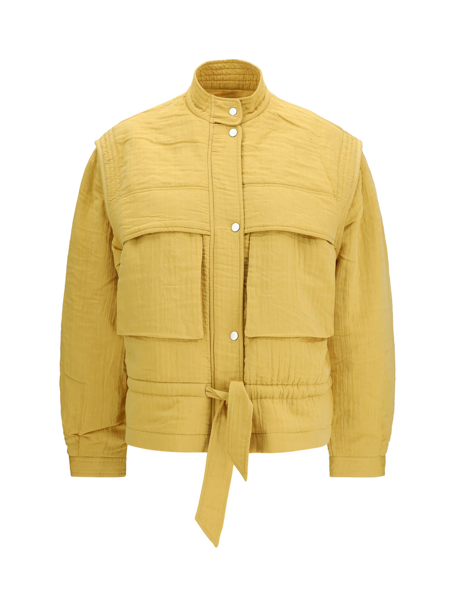 Marant Etoile 48% Modal down jacket in yellow