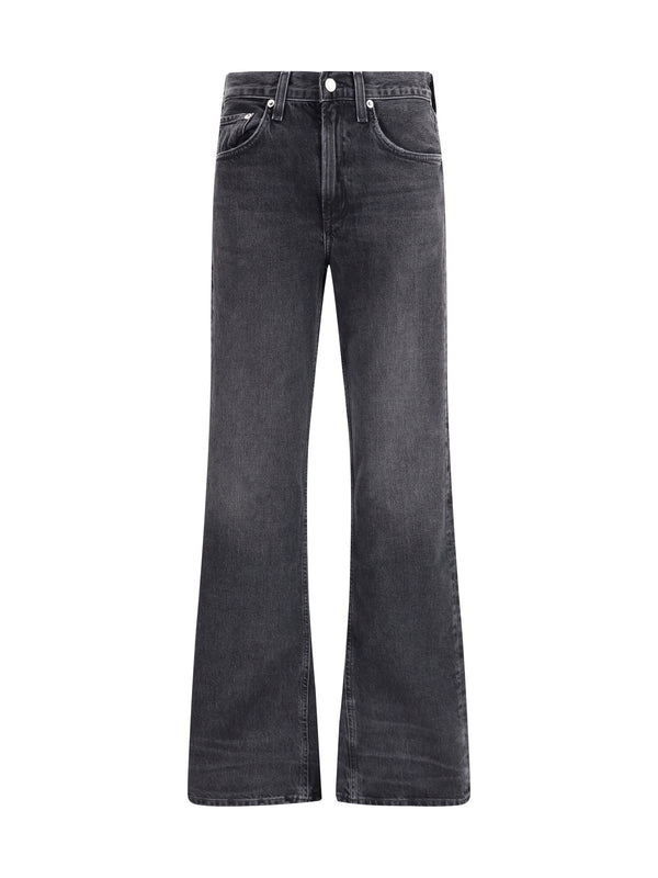 Agolde 100% recycled cotton jeans in black
