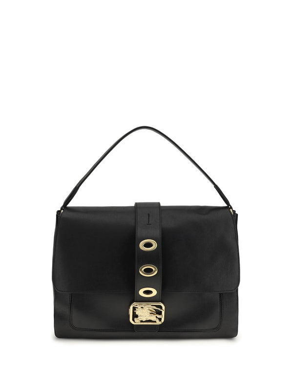 Burberry Lambskin shoulder bag in black