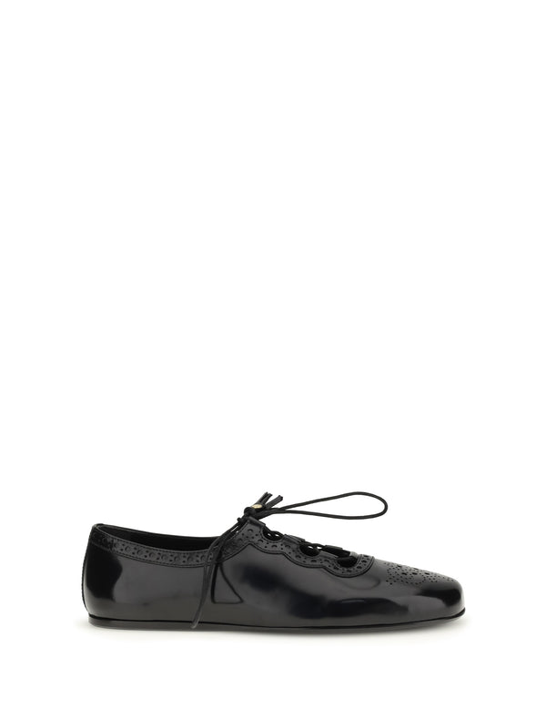 Church'S 100% calf leather (upper and sole) flat in black