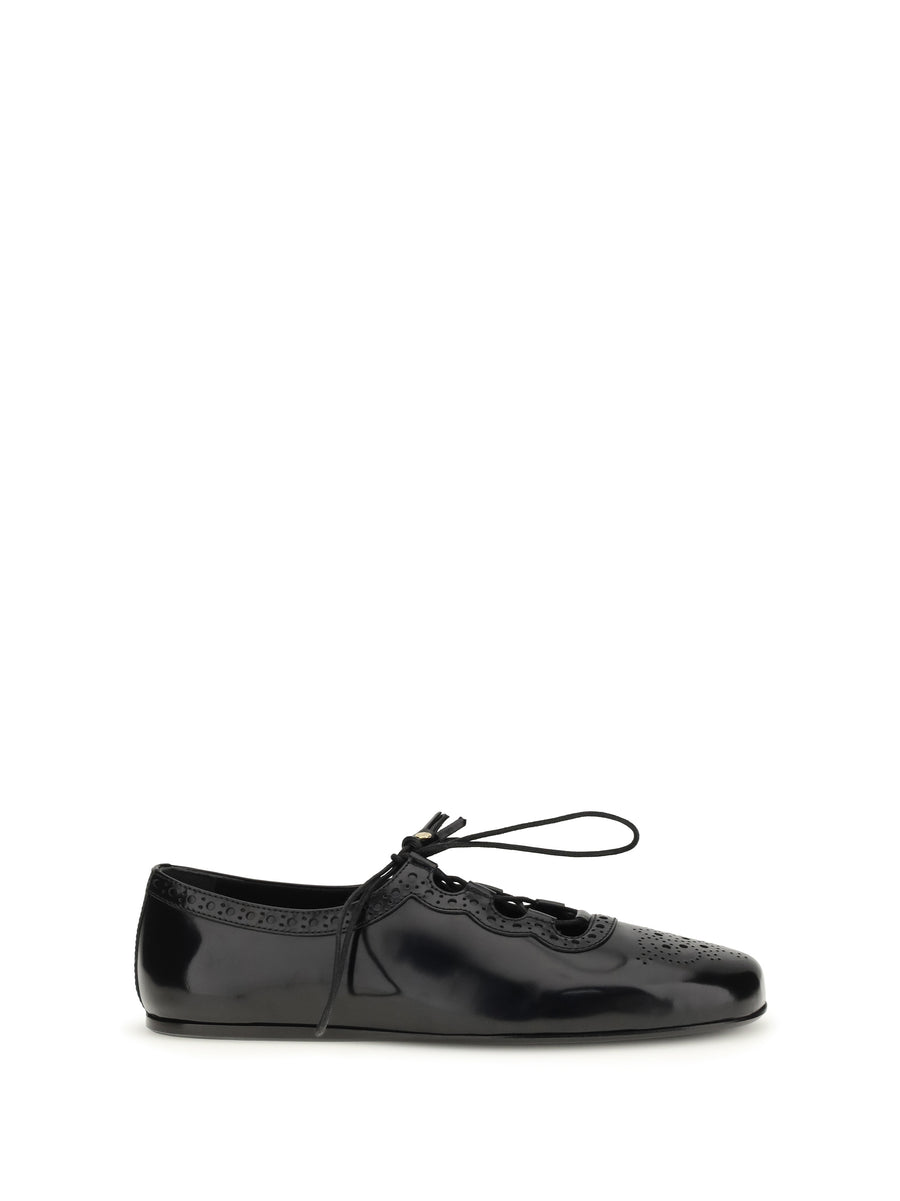 Church'S 100% calf leather (upper and sole) flat in black