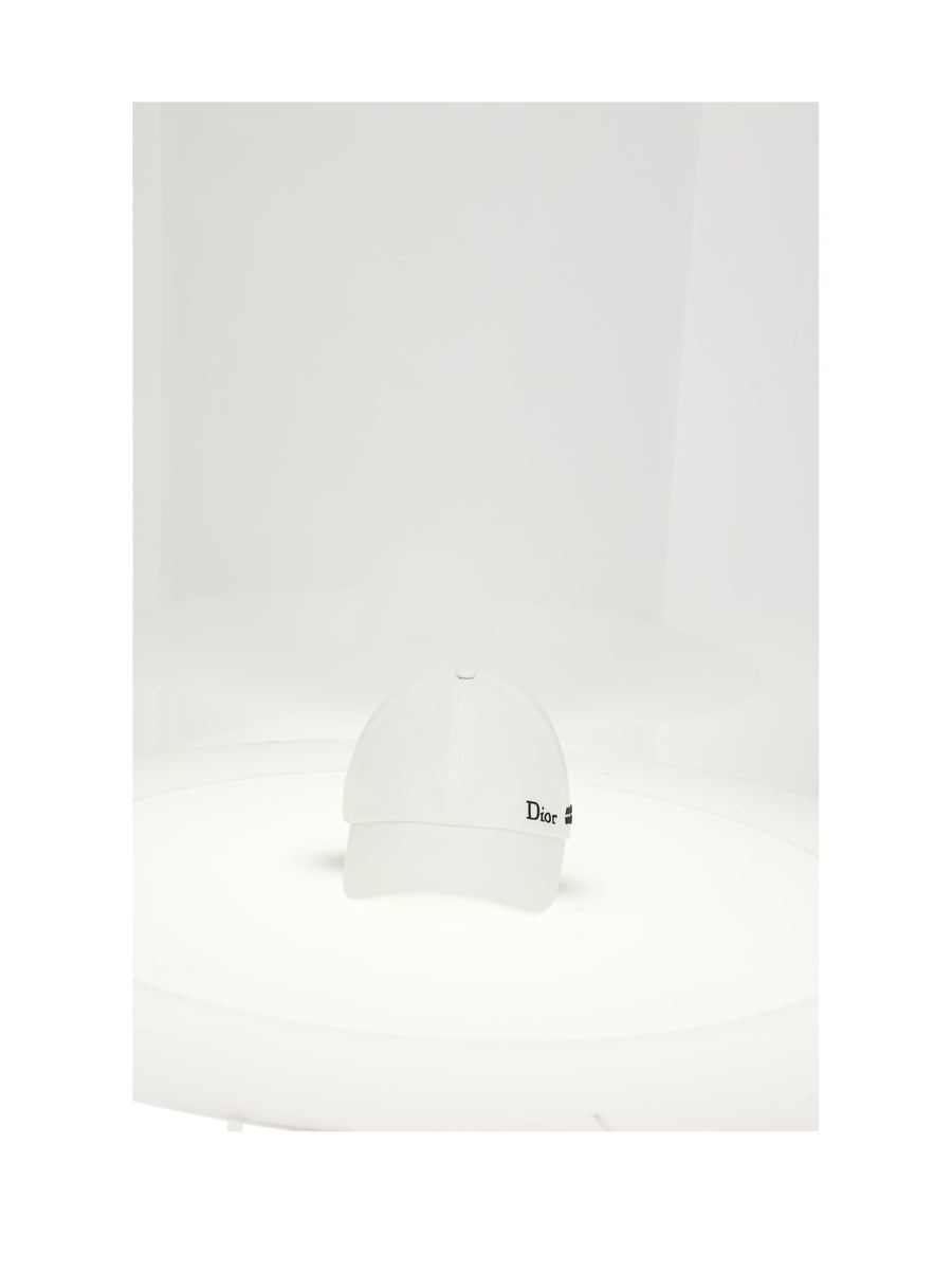Bucket Hat White Technical Fabric Polyester