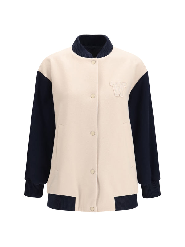 Max Mara Weekend 90% fleece wool jacket in beige