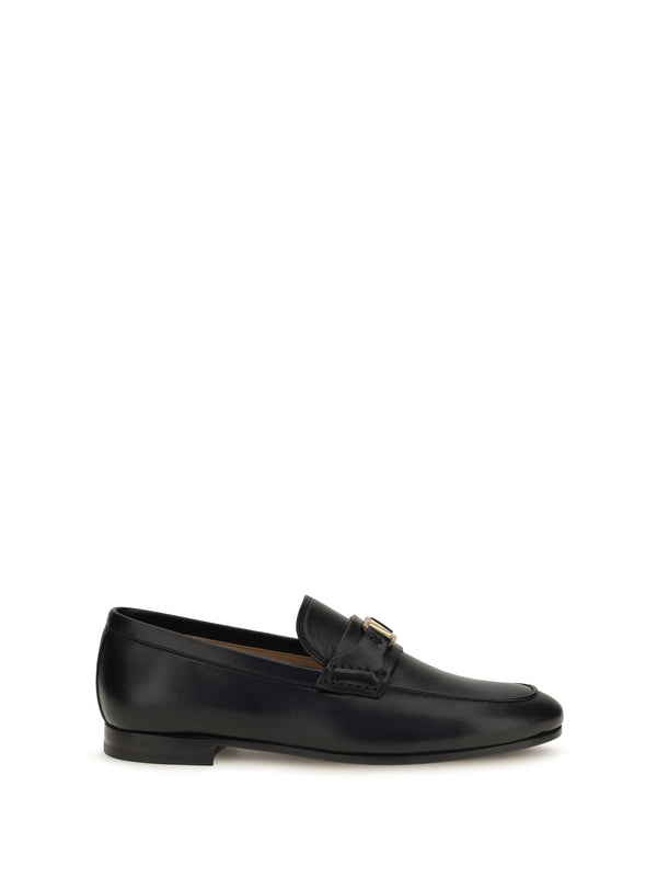 Valentino Garavani Upper: 100% calf leather; Sole: 100% calf leather loafer in black