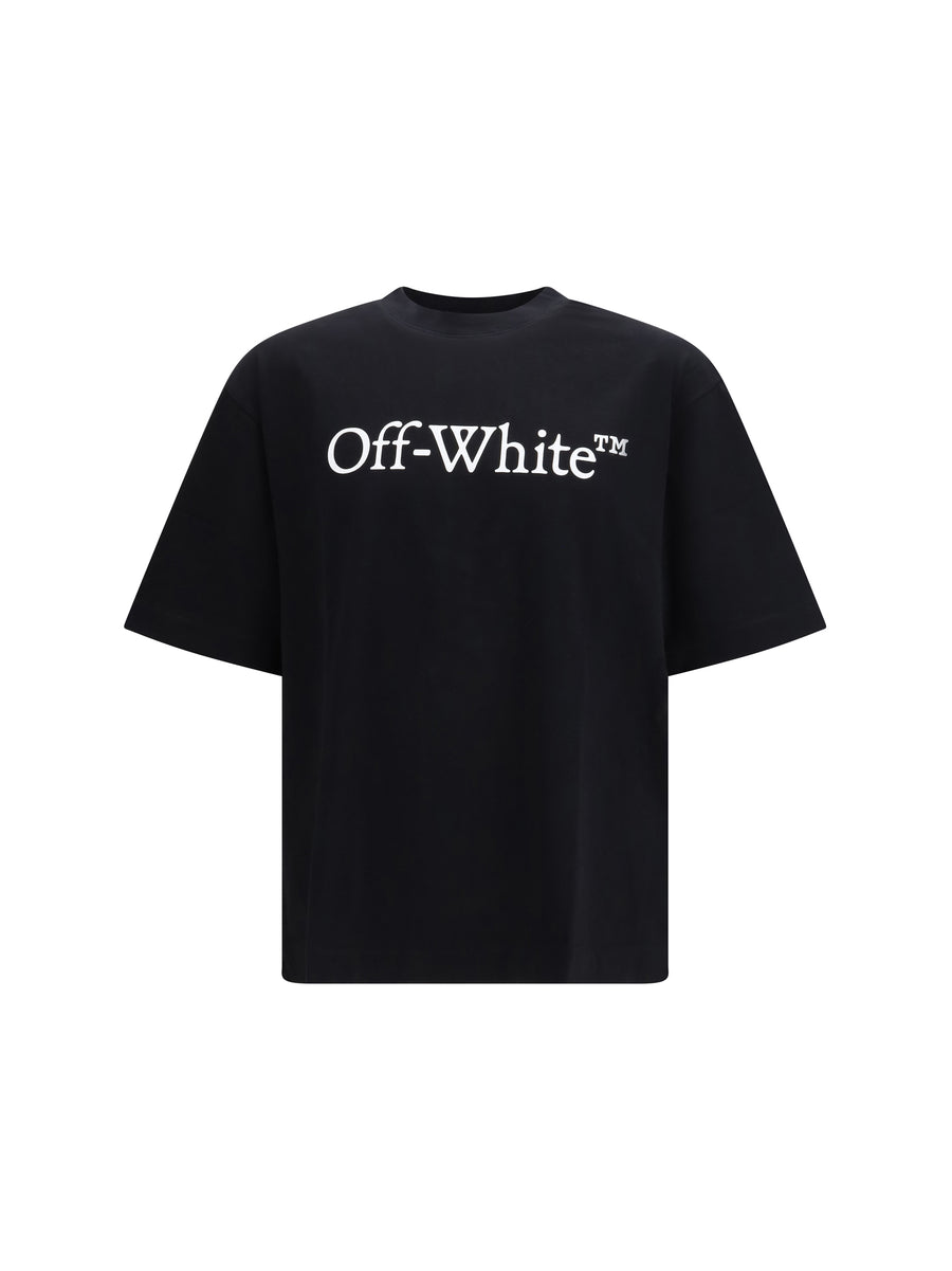 Big Bookish Skate T-Shirt Black-white Cotton T-shirts