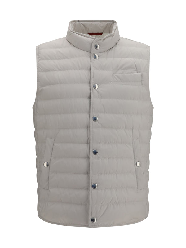 Sleeveless Padded Gilet Ice Polyester Blazers E Vests