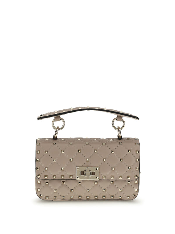 Small Shoulder Bag | Rockstud Spike Na Poudre Calf Leather Bos Taurus Handbags