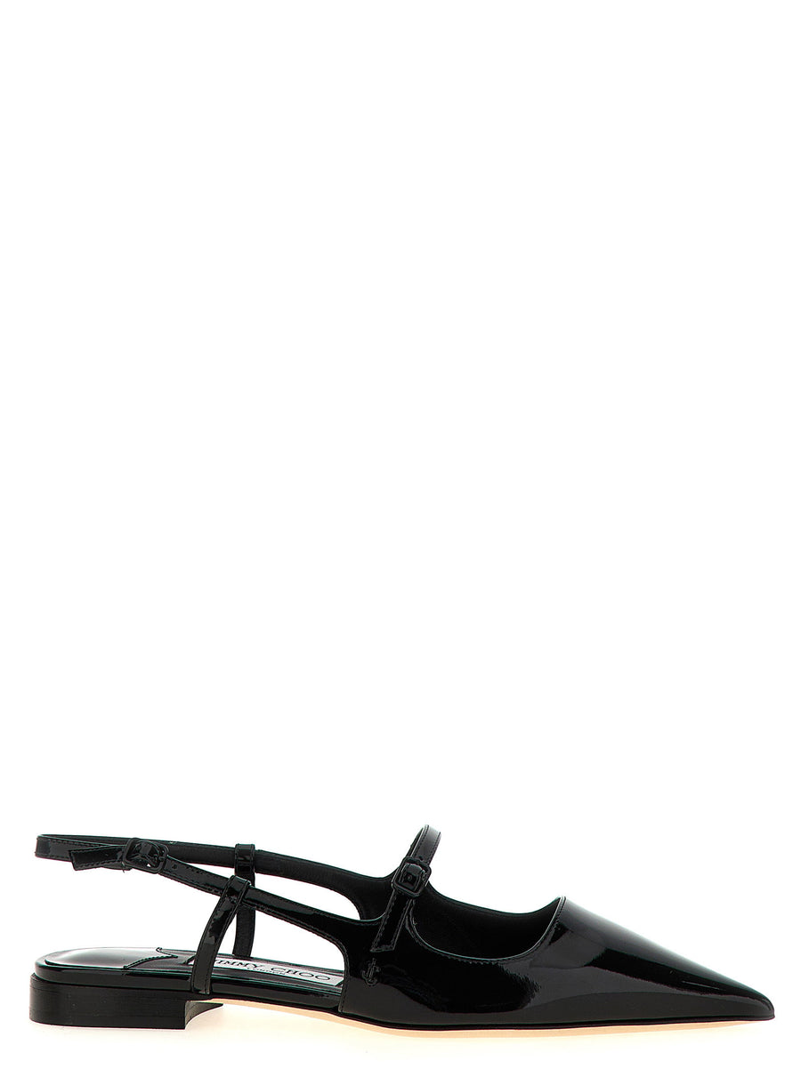 Jimmy Choo Didi Flat — Black