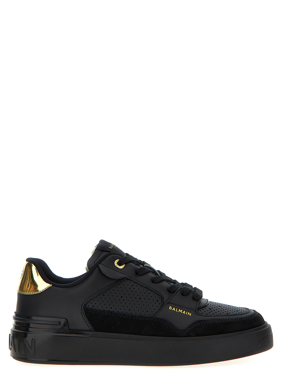 Balmain B-Court Flip Sneaker — Black