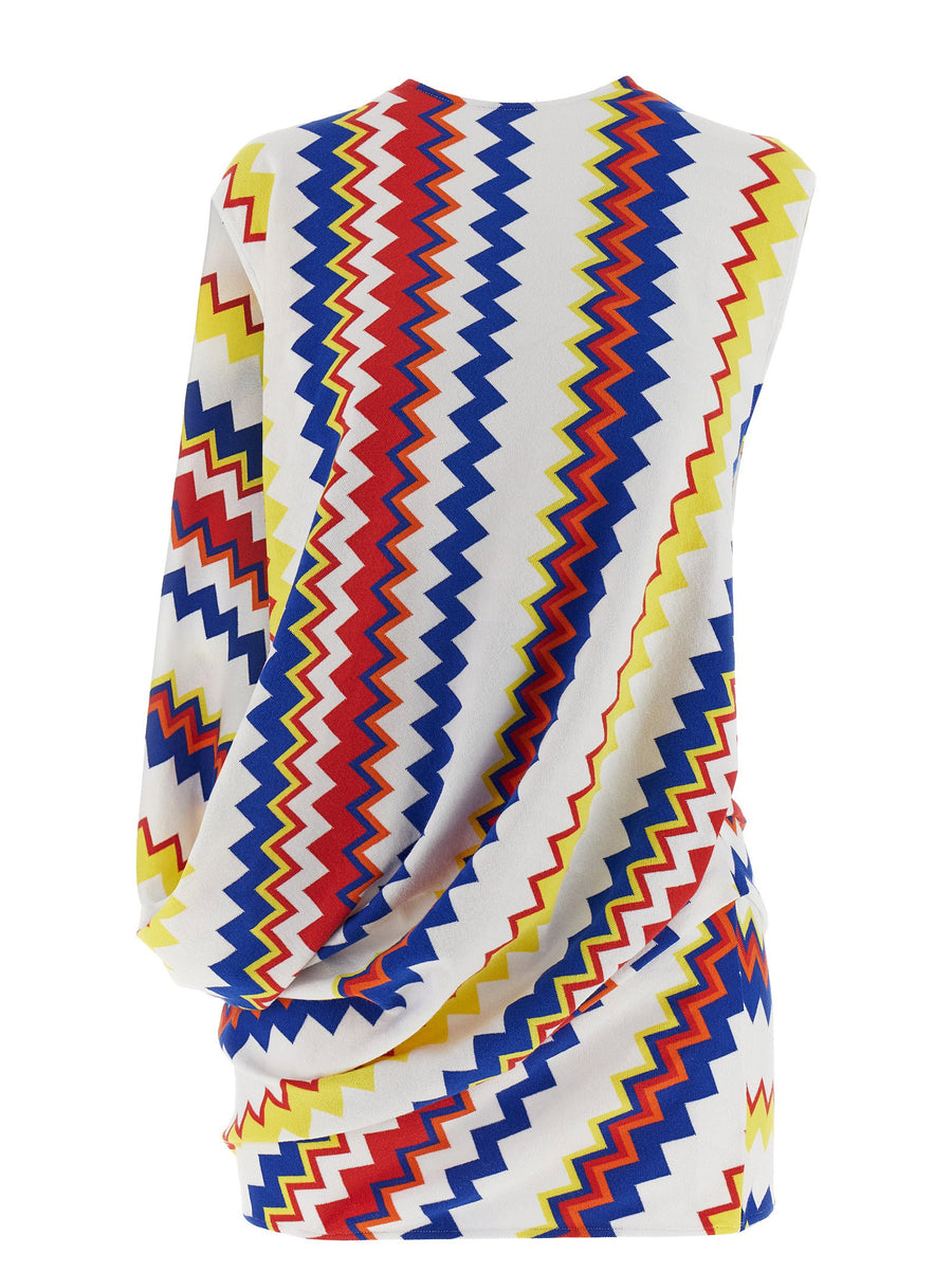Missoni Viscose-Blend Zigzag Blouse