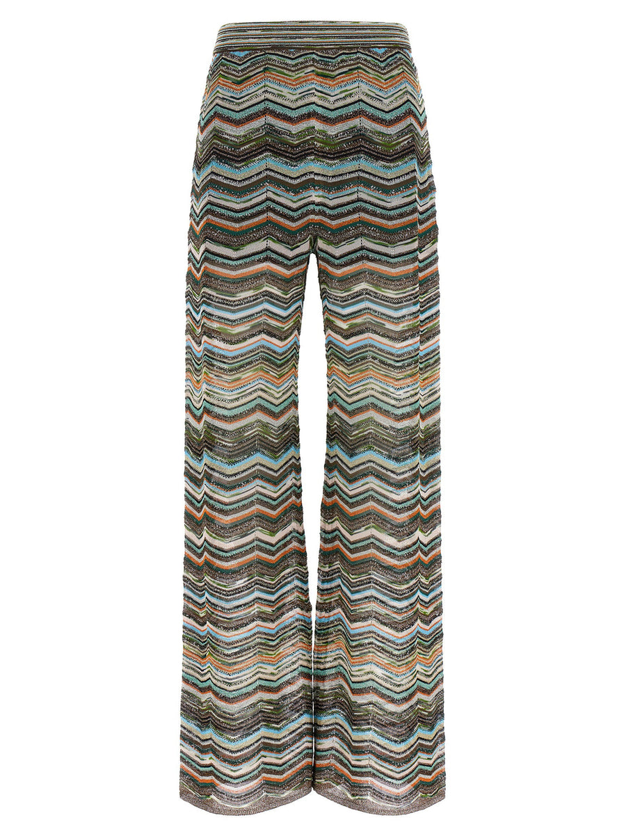 بنطال واسع Missoni Palazzo بنطلون — متعدد الألوان