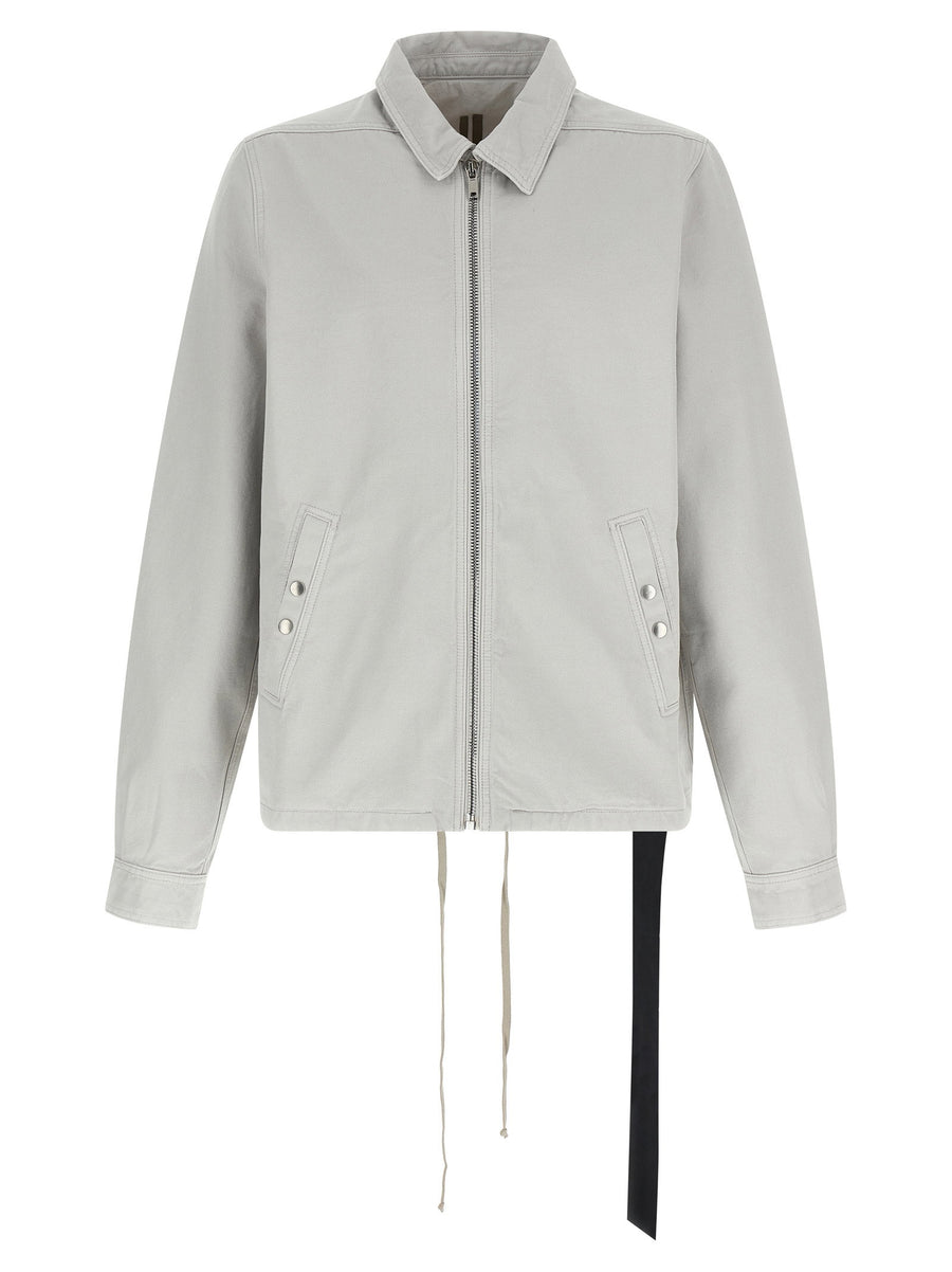 Drkshdw Cotton Canvas Jacket — Beige