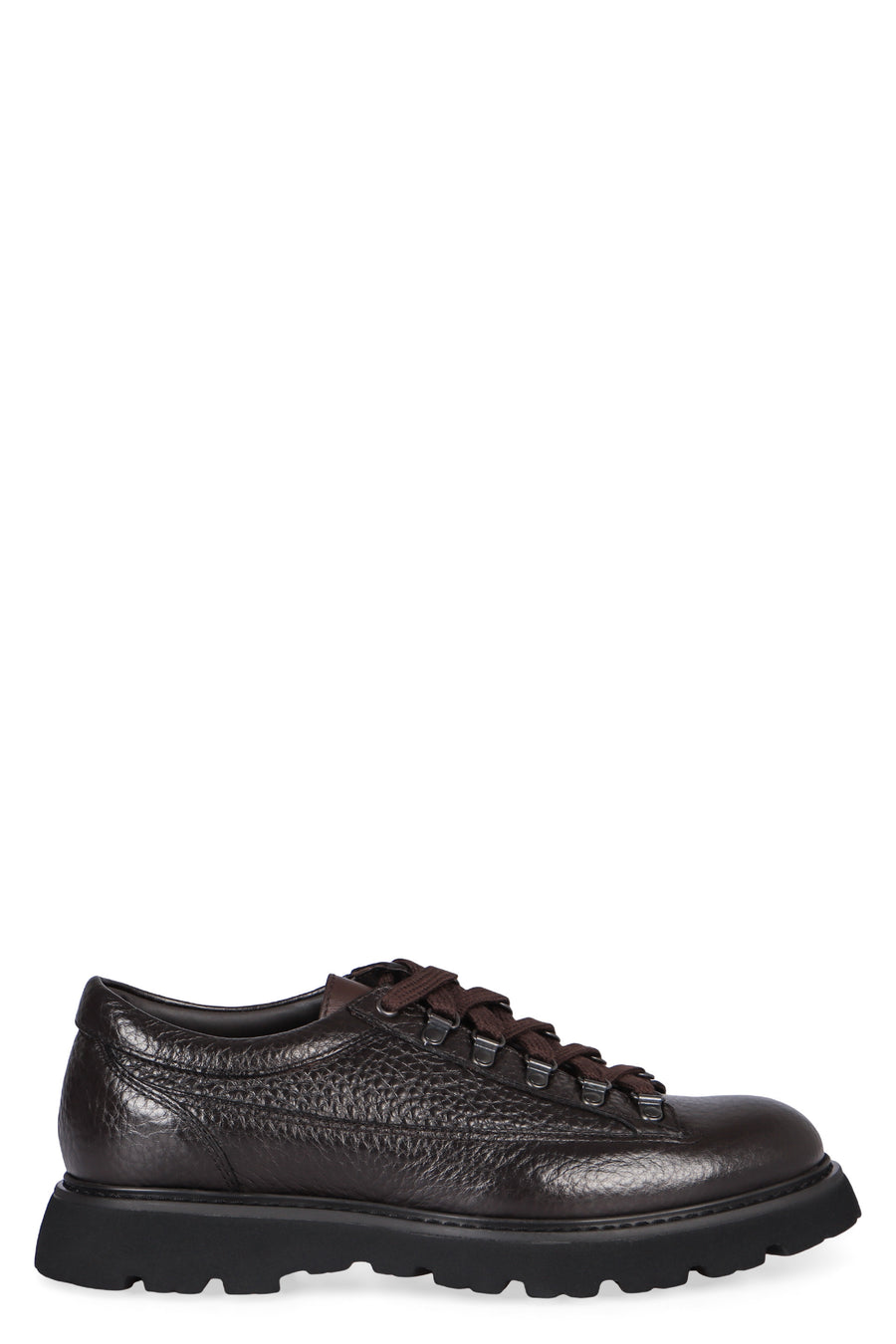 Lace-Up Shoes Brown Leather