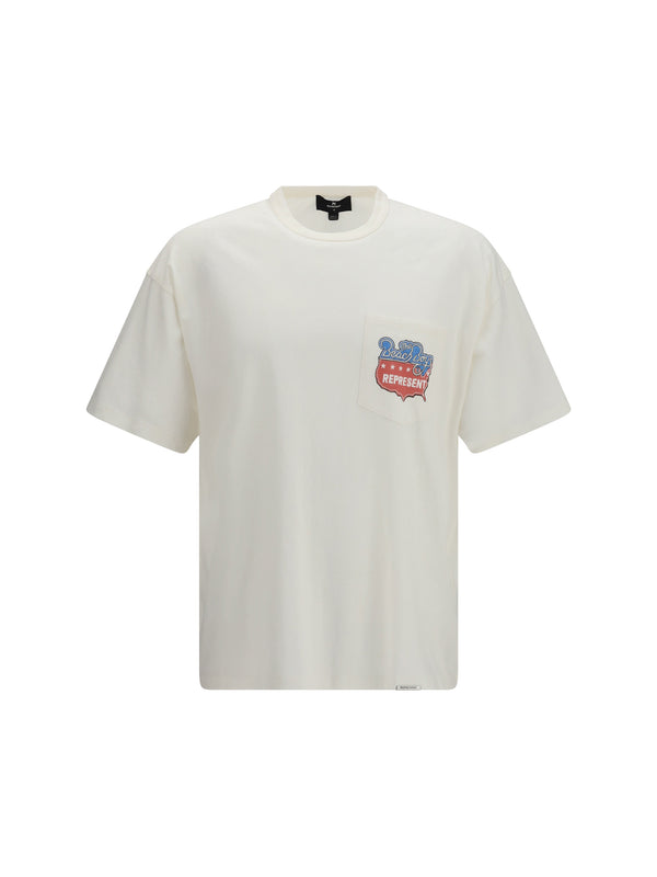 Represent 85% Cotton; 15% True Hemp t-shirt in white