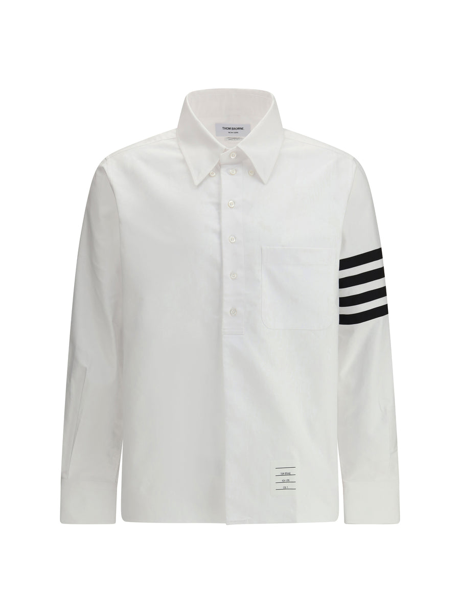 Thom Browne 100% cotton shirt in white