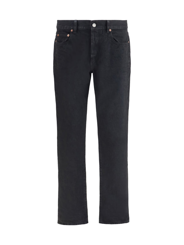 Saint Laurent 100% Cotton jeans in black