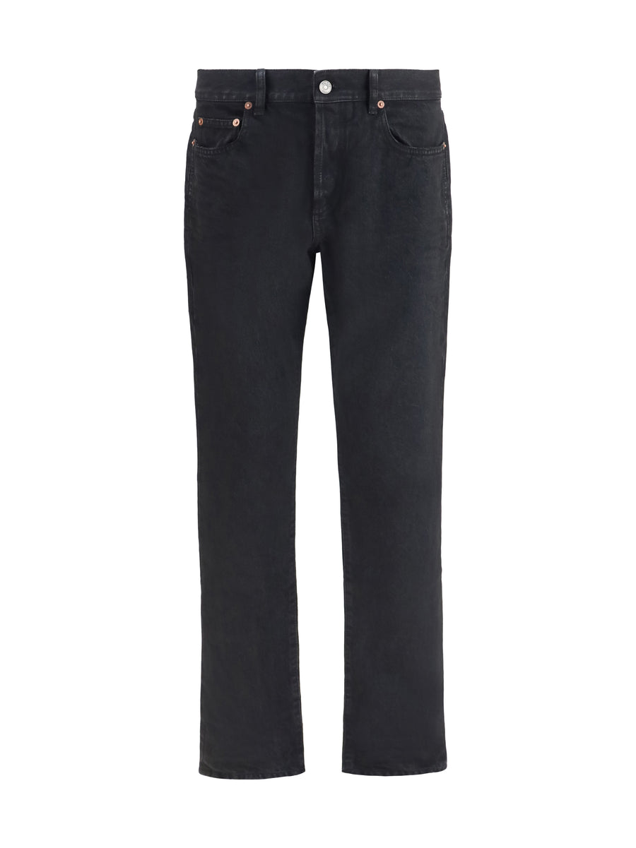 Saint Laurent 100% Cotton jeans in black