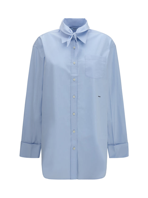 Prada 100% Cotton shirt in blue