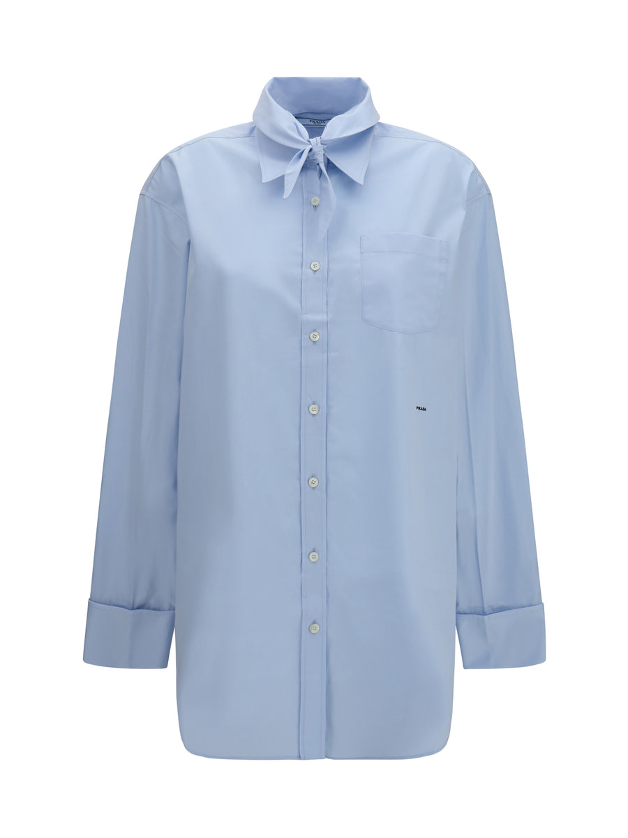 Prada 100% Cotton shirt in blue