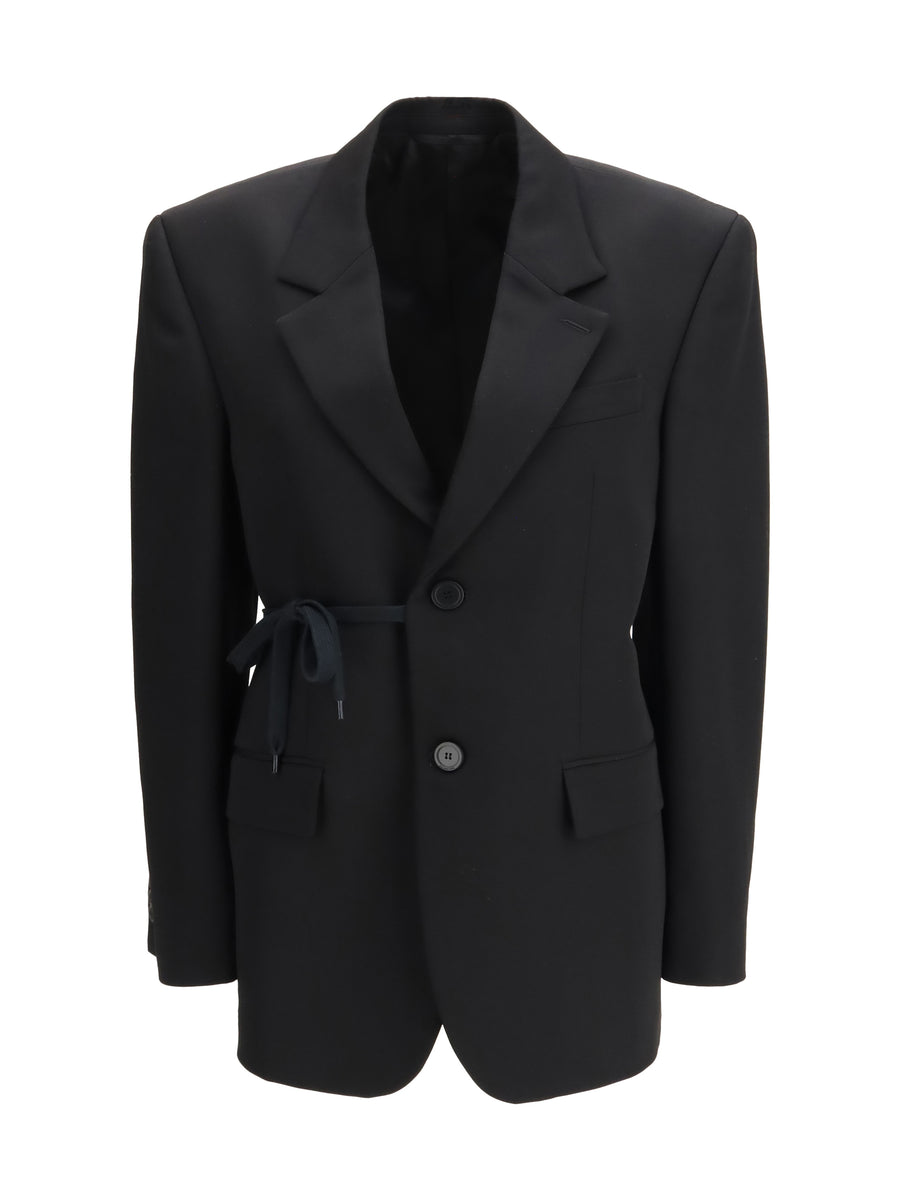 Balenciaga 100% Wool blazer in black