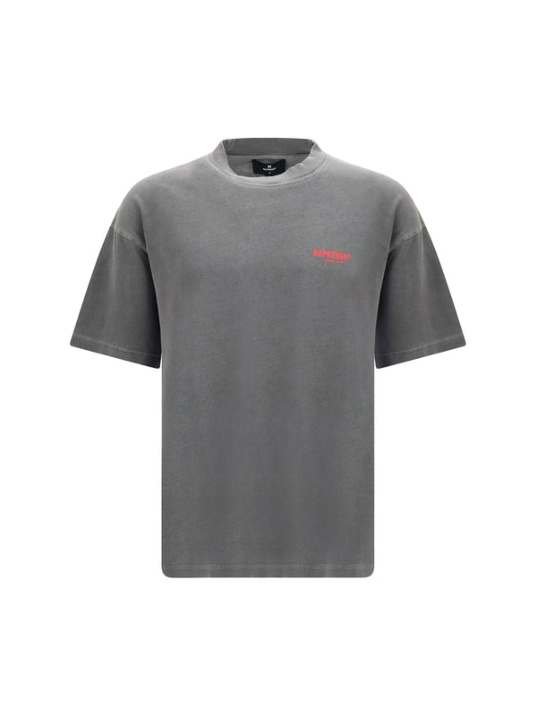 Represent 100% Cotton t-shirt in gray