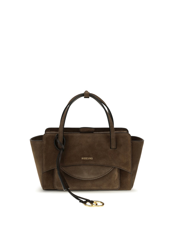 Hidesins 100% Calf Leather Bos Taurus shoulder bag in brown
