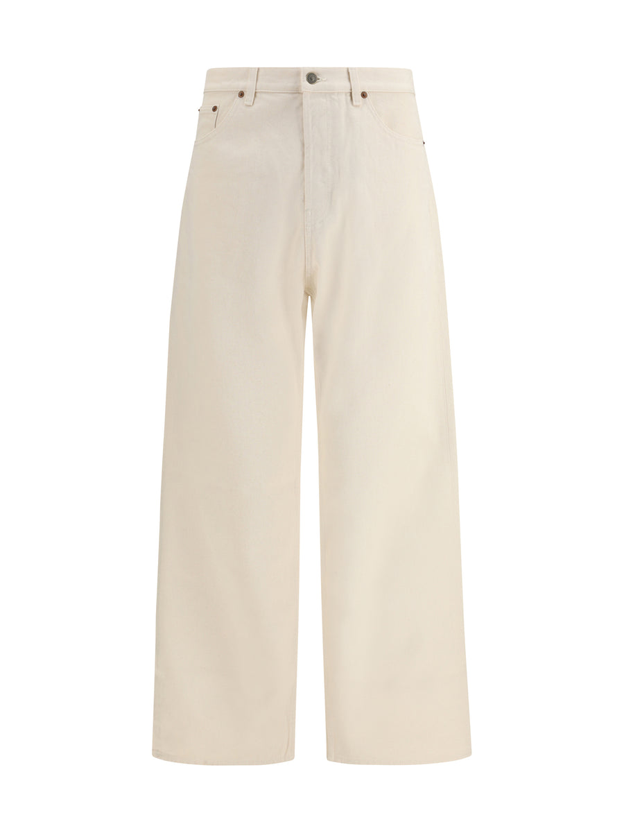 Valentino 100% cotton jeans in beige