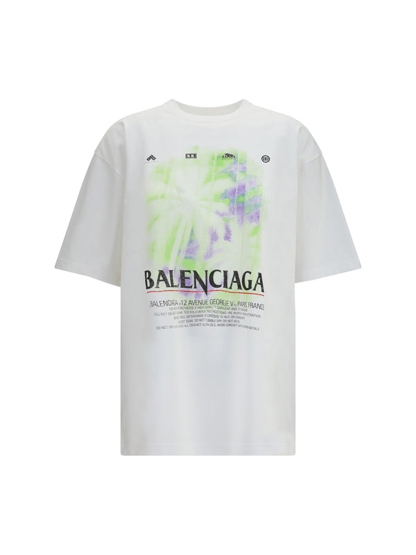 Balenciaga 99% Cotton t-shirt in white
