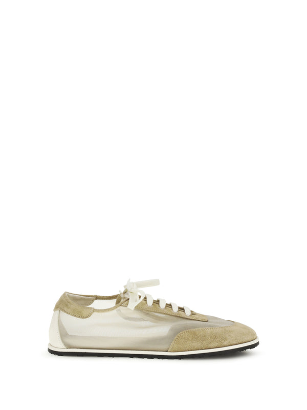 Dear Frances Upper: 50% calf leather sneaker in beige