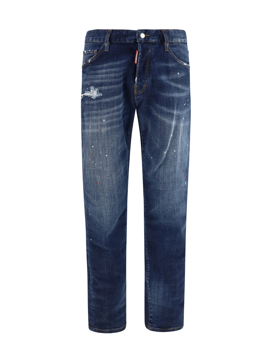 Dsquared2 99% cotton jeans in navy