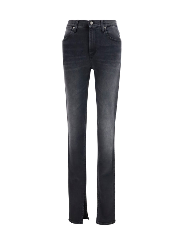 Gucci 97% cotton; 3% elastane jeans in black