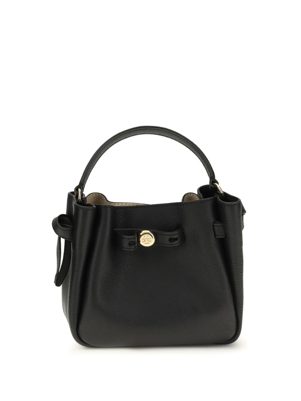 Tory Burch 100% Calf Leather Bos Taurus shoulder bag in black