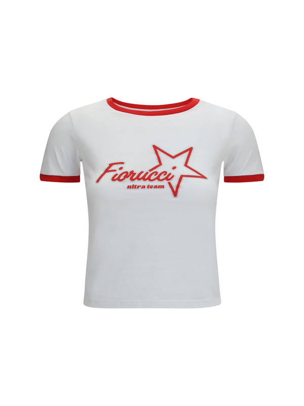 Fiorucci 100% COTTON t-shirt in white