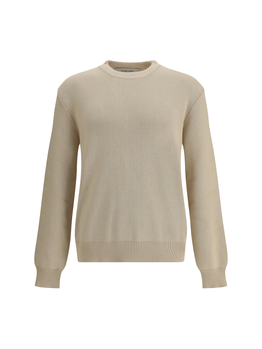 Golden Goose 96% Cotton sweater in beige