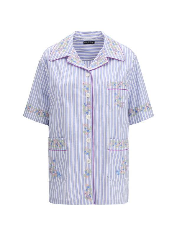 Dolce & Gabbana 95% Cotton shirt in purple