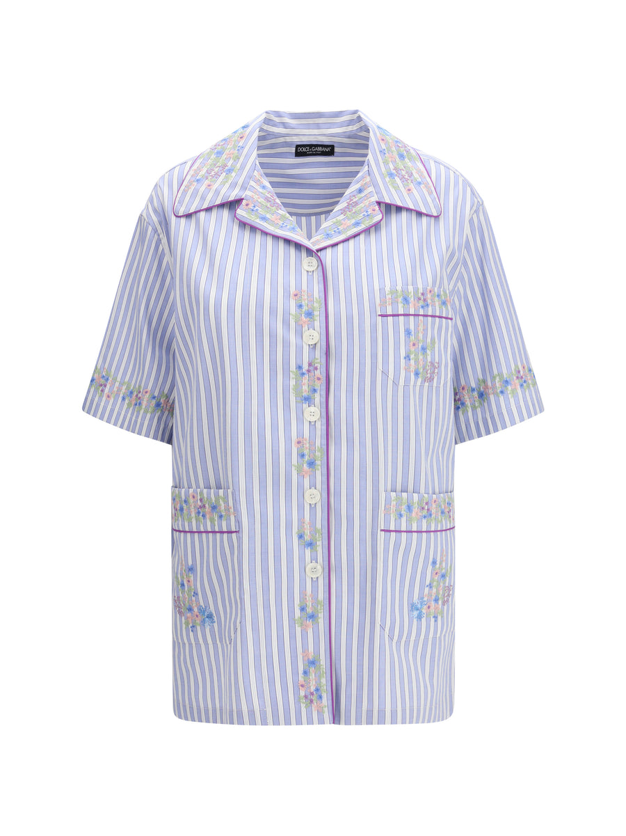 Dolce & Gabbana 95% Cotton shirt in purple