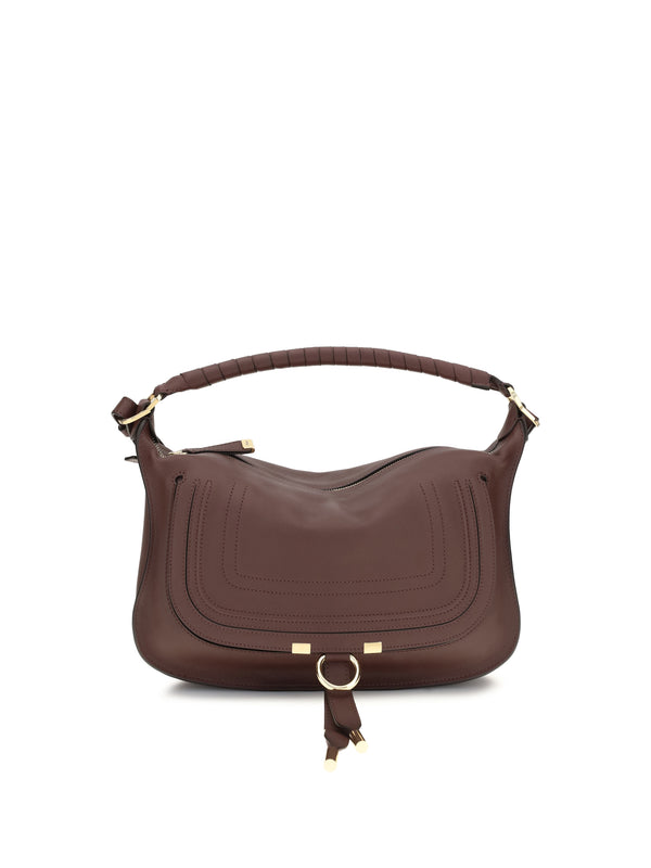 Chloé 100% calf leather shoulder bag in brown