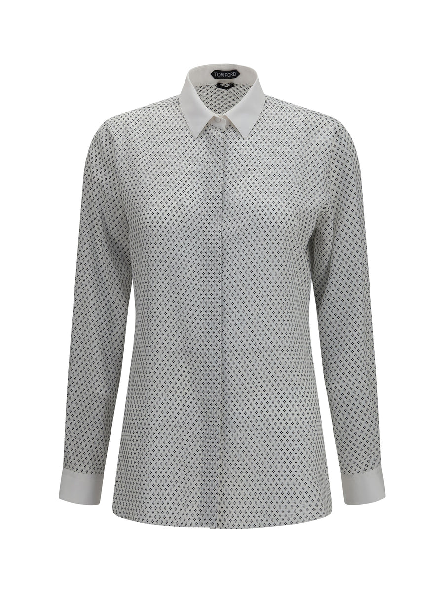 Tom Ford 100% Silk shirt in gray