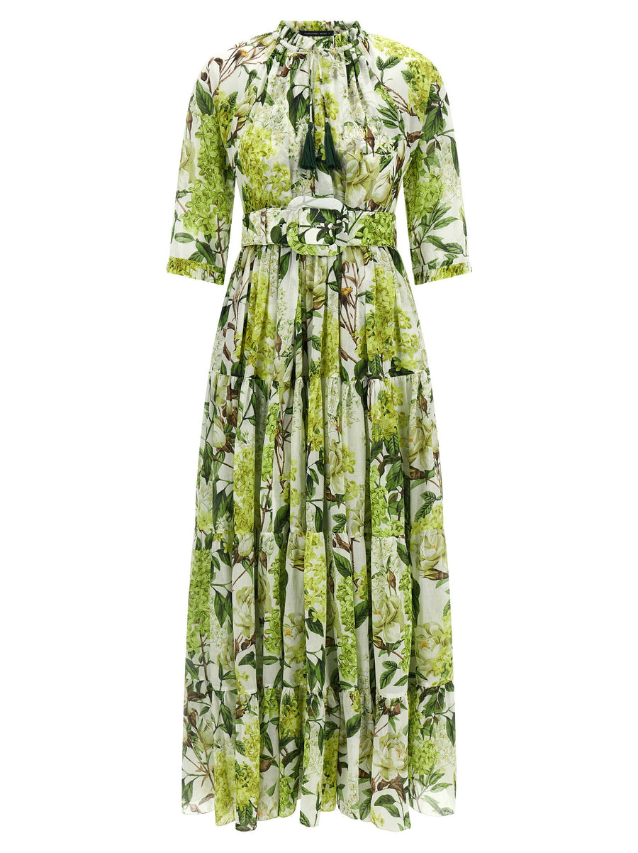 Samantha Sung Eden Dress — Green