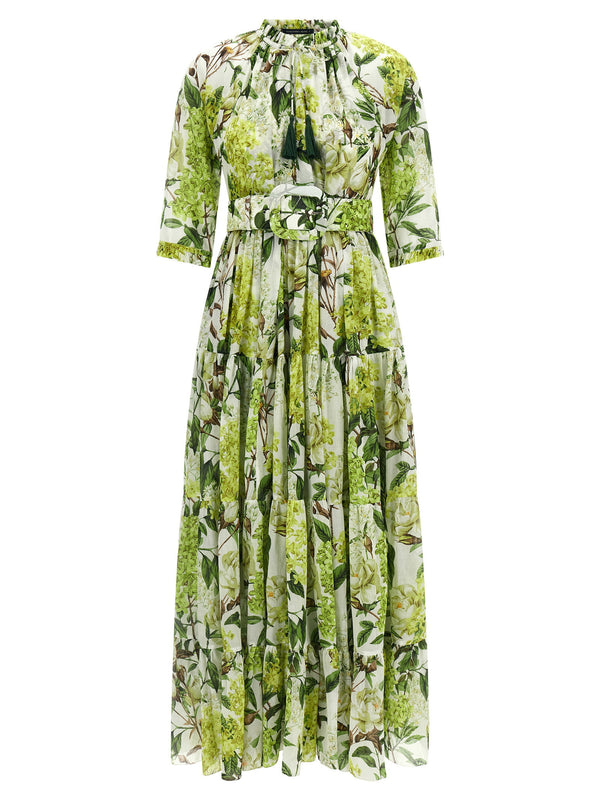 Samantha Sung Eden Dress — Green