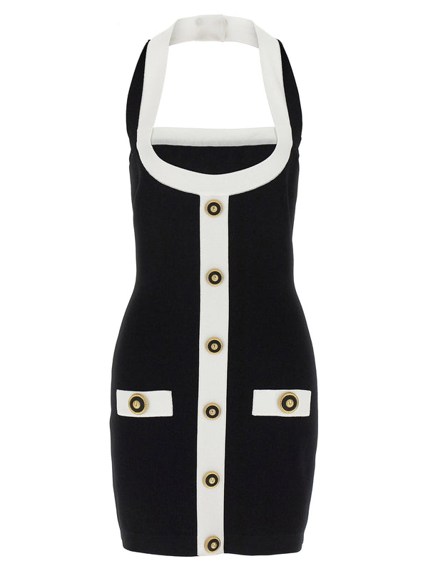 Balmain فستان — أسود