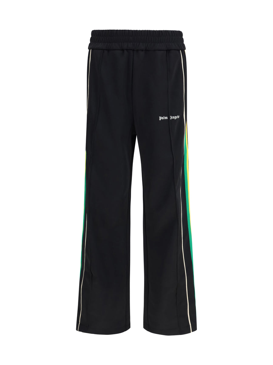 Palm Angels 100% Polyester joggers in black