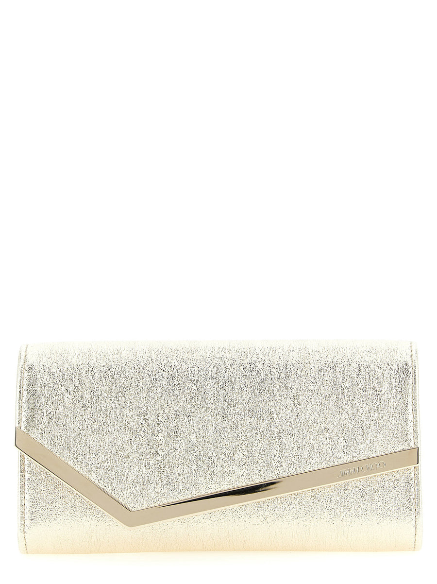 Jimmy Choo clutch in gold