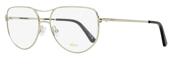 Pucci Clip-On Eyeglasses Ep5247 016 Palladium 59mm Metal/plastic (acetate)
